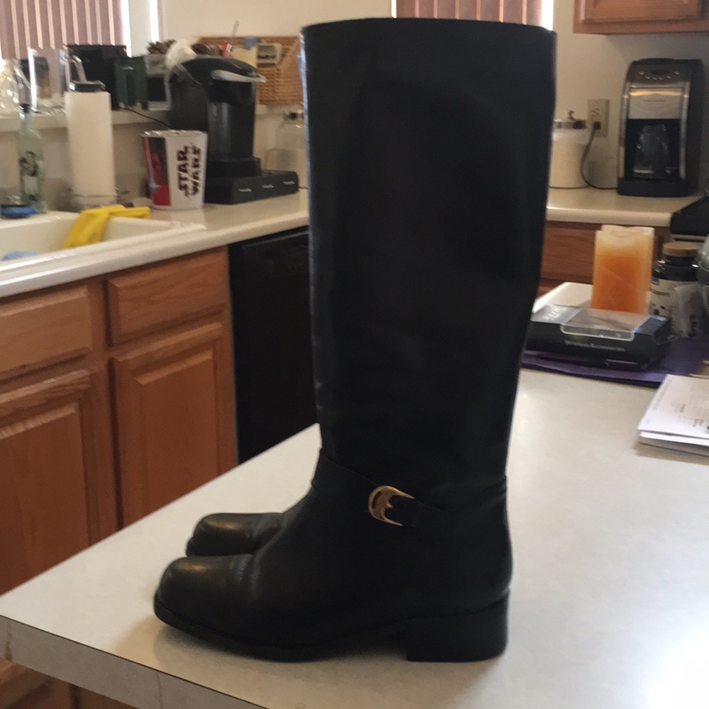 Valerie Stevens Black riding boots